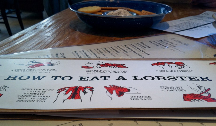 a stop for lunch at Roberts in Kittery was Deeee-LICIOUS!  